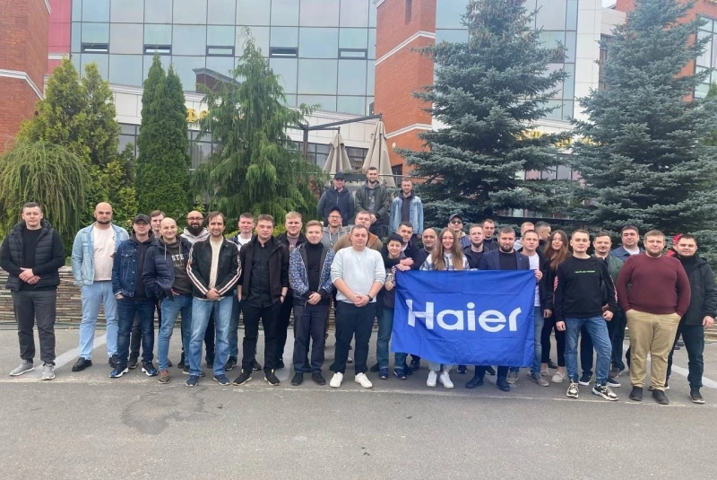 «HAIER» в гостях у отеля